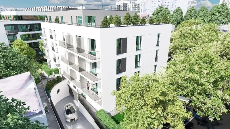 Mosilor garsoniera cu gradina