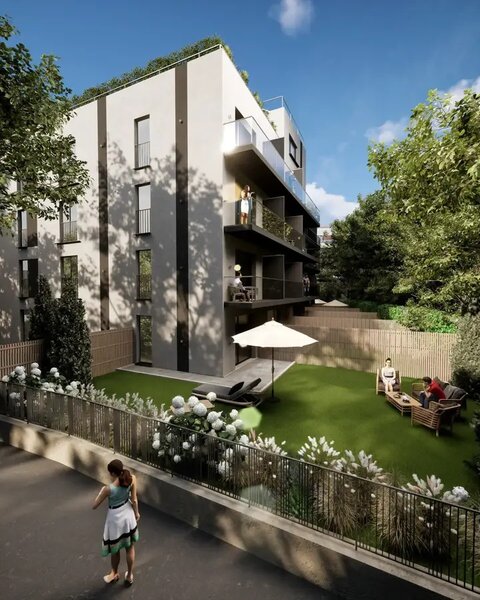 Mosilor garsoniera cu gradina